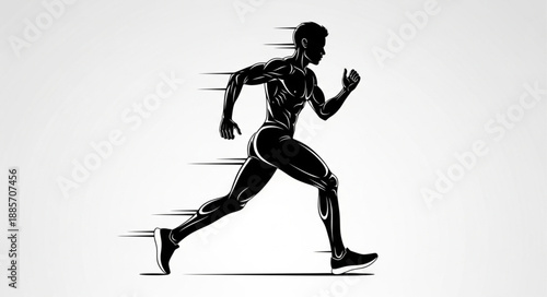 silhouette of a young woman