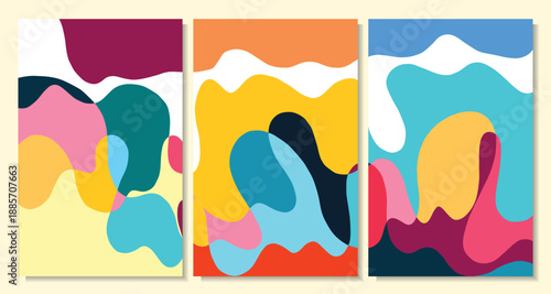 abstract color background vector  for design