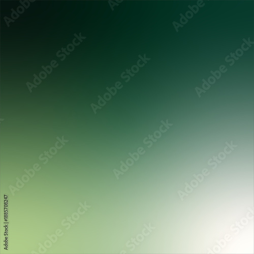 Nature inspired modern green gradient background smooth blend