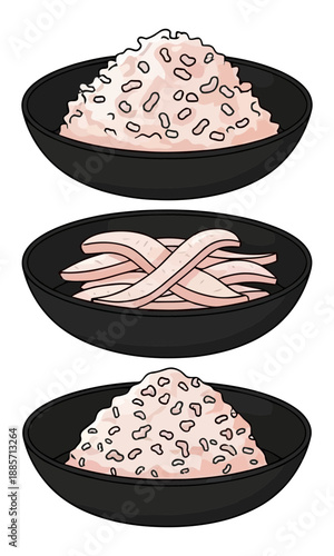 Chicken on pan vector silhouette, collection of chicken leg vectors, black vector of raw chicken on pan