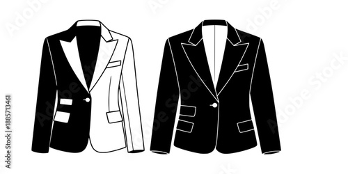 Modern Power Blazer Soft Armor Silhouette
