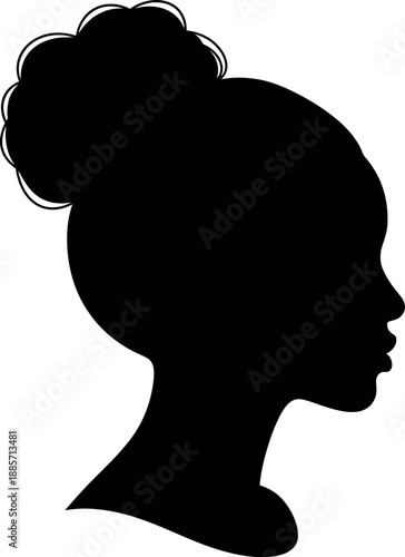 silhouette of a woman