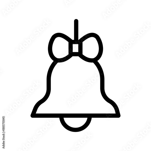 Clean Bell icon set for notifications, alerts, reminders, messaging, and modern UI design