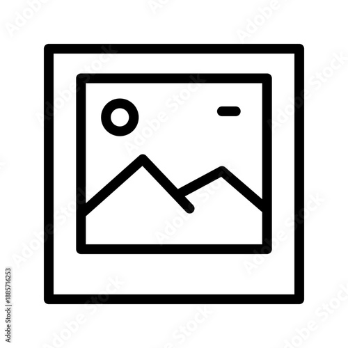 Versatile Image icon set for media, photography, galleries, digital content, and UI design