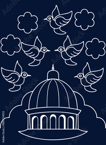 Adorable Children Combing Hair Together, Cute Kid Illustration, Family Bonding, Playful Friendship, Childhood Memories