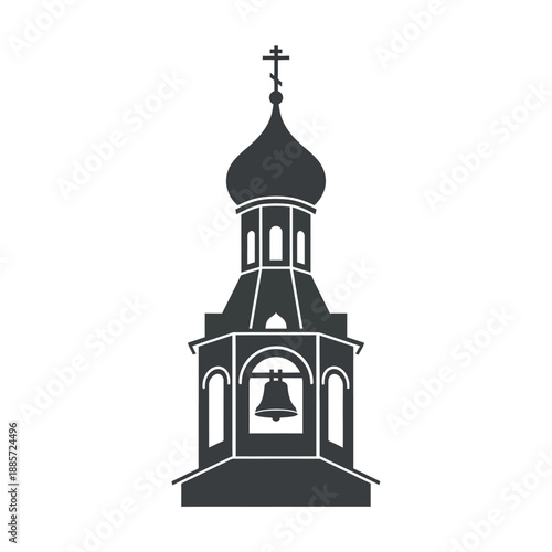 Orthodox church bell tower