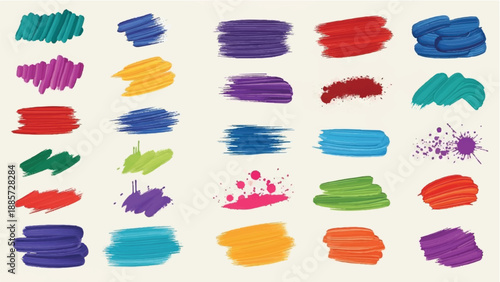 Big collection of black paint, ink brush strokes, brushes, lines, grungy. Dirty artistic design elements, boxes, frames. Vector illustration.