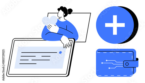 Digital healthcare. Digital healthcare involves technology for medical care and consultation. Digital healthcare helps with online transactions and health record management. Great for telemedicine