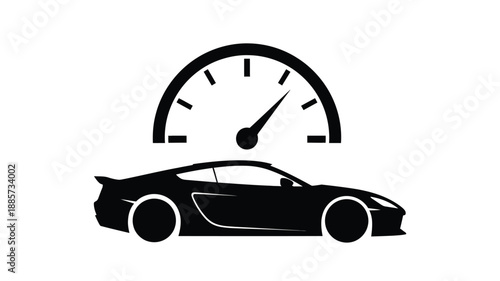 Graduation emblem with books and laurel wreath a striking black silhouette