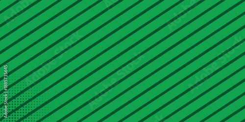 Green farm banner, organic abstract background with fields. Wavy green lines, natural organic products. Ecological background. Vector