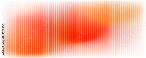 Glass gradient texture with teal and navy ripple pattern and smooth light distortion. Wavy abstract flow, futuristic blur effect, reeded vertical displacement. Vector illustration