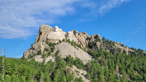 mount rushmore monument wide landscape