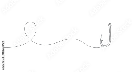 Minimalist hand drawn continuous line art of a roller coaster track with a loop and a drop on a white background