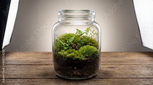 Moss Terrarium Still Life