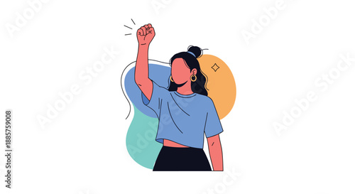 Loving mother kneeling down to give her small daughter a high-five as a gesture of encouragement and support for her success.