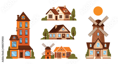 Sick young woman in a red shirt coughing into her hand with cold or flu symptoms depicted by blue swirling air symbols.