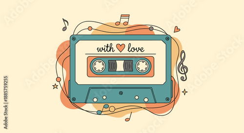 Cheerful little girl sits cross-legged on the floor while waving and petting her happy brown and white dog in a friendly home setting.