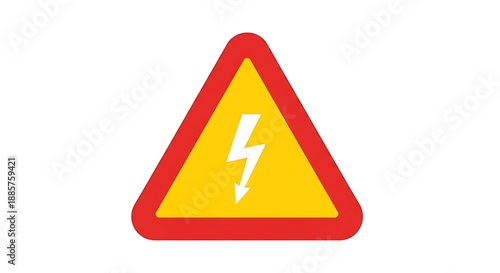 Free Download Electric Shock Warning Sign Symbol. - GFXLoad