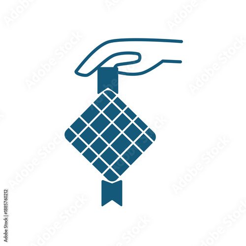 what are the symbols of ramadan kareem icon ilustration book muslim art