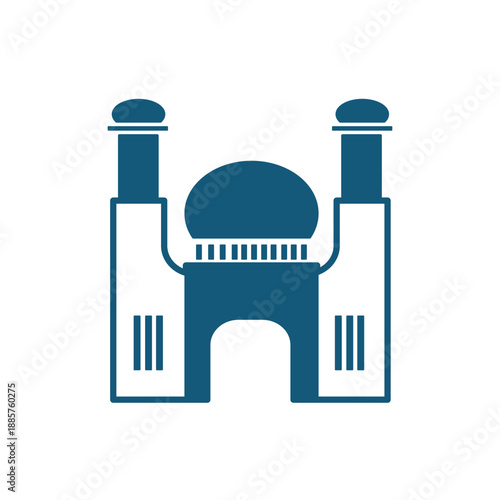 what are the symbols of ramadan kareem icon ilustration book muslim art