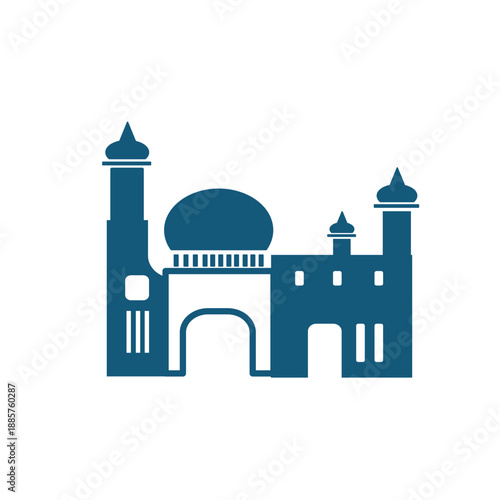 what are the symbols of ramadan kareem icon ilustration book muslim art