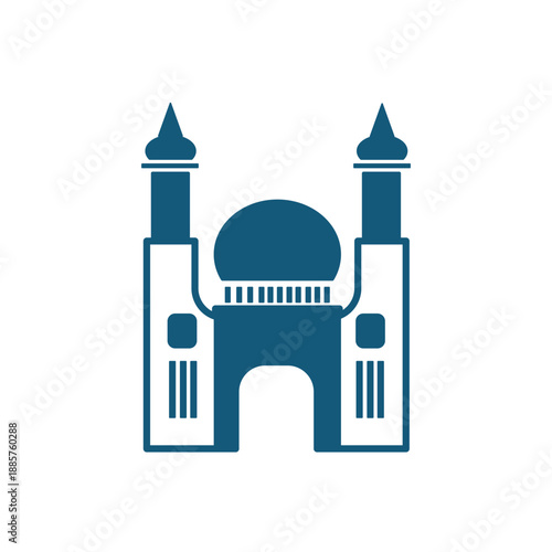 what are the symbols of ramadan kareem icon ilustration book muslim art