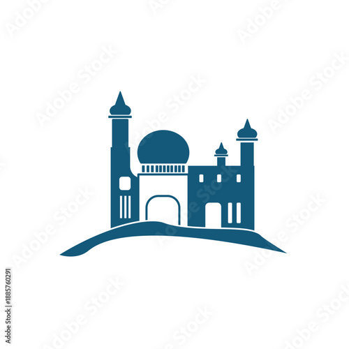 what are the symbols of ramadan kareem icon ilustration book muslim art