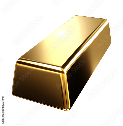 Gold bar with controlled specular highlights black background premium commercial lighting, Realistic Photo