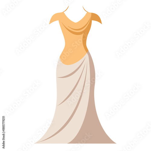Elegant evening gown