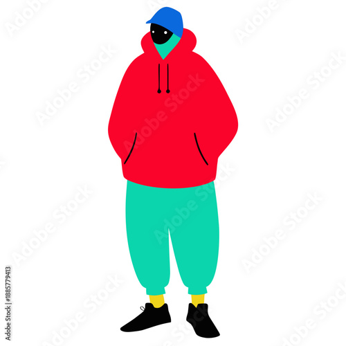 Person in casual attire