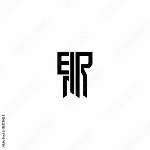 Modern Minimalist FIR Logo Design Element.