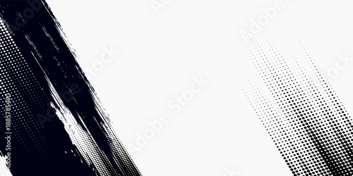 Tire track background for rally, drifting, motocross, off-road, and other automotive and motorsports. Black tire tracks on a white background with worn effects and dirt splashes.