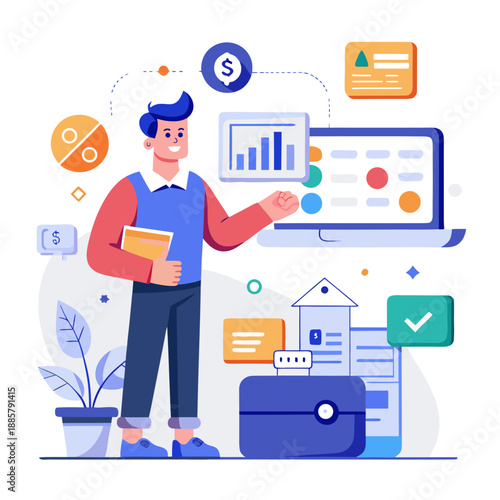 Analyzing financial data