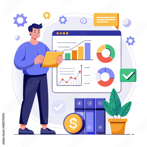 Analyzing financial data