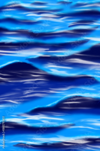Flowing abstract water texture with calming blue tones.