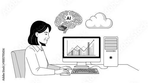 A collection of outdoor furniture and decor, including a hammock, potted plant, wicker chair, side table, and lantern, isolated on white.