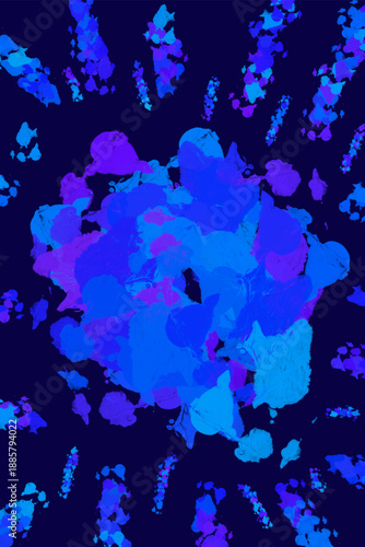 Dynamic abstract ink splash texture with modern artistic style.