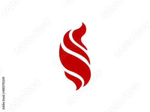 Burning torch fire icon vector illustration perfect for Olympic symbol, victory design, sports competition, festival logo or decorative element
