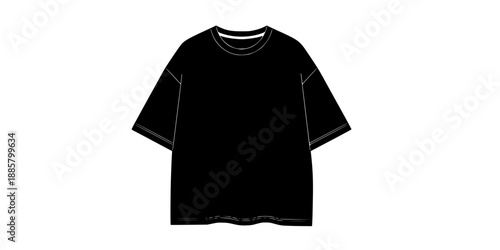 Heavyweight Boxy Tee Oversized T-Shirt Silhouette
