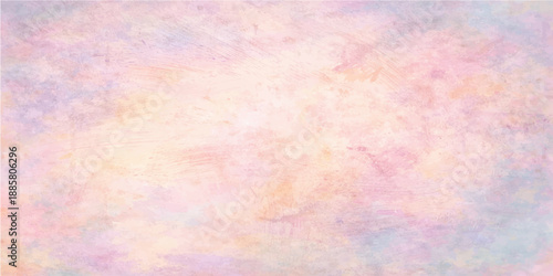 Abstract watercolor background with pink and purple splashes on vintage grunge paper texture featuring a colorful pastel paint design for an aged retro canvas backdrop