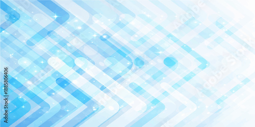 Abstract blue background with geometric lines and pink accents creates a seamless digital texture featuring colorful square shapes for a modern technology wallpaper illustration