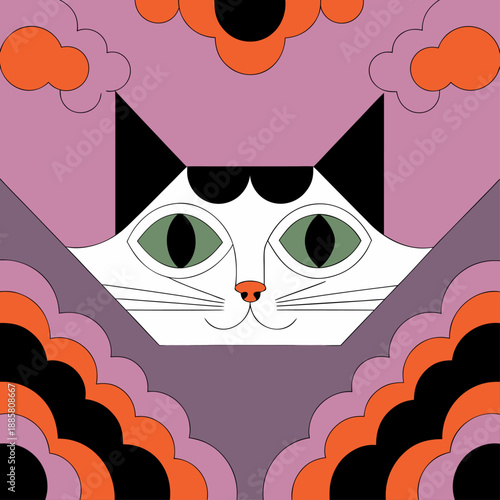 elegant-line-art-cat-face--monoline-vector-style-- (1)