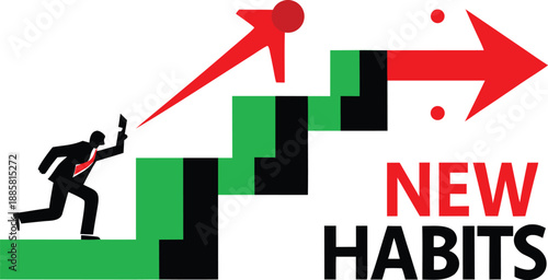 Building new habits for success a journey of growth and progress