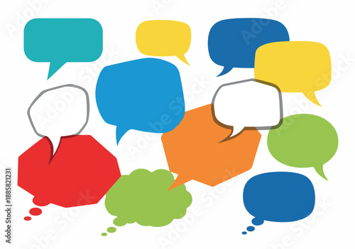 Bubbles of Conversation An Array of Colorful Speech Balloons for Engagement