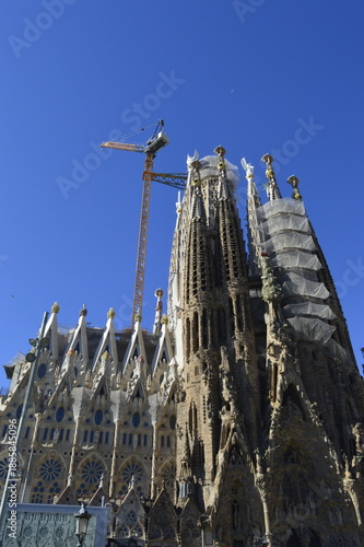 Wallpaper Mural Exterior da Sagrada Família em Barcelona na Espanha Torontodigital.ca