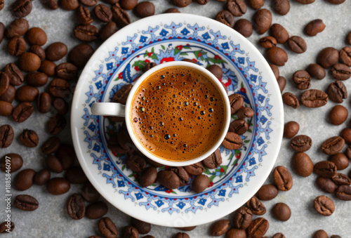 A cup of Turkish coffee or ...