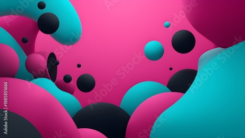 Playful Abstract World Commercial Background