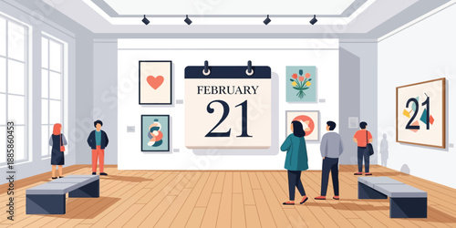 Successful business people and a professional businesswoman meet in an office hall and meeting room to share a creative idea and work concept for job success