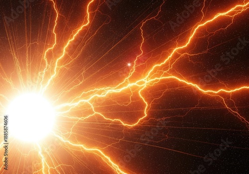 Electric Storm Cosmic Lightning