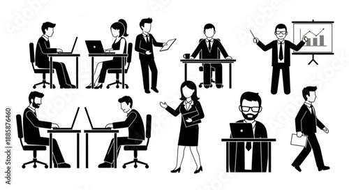 business people in the office